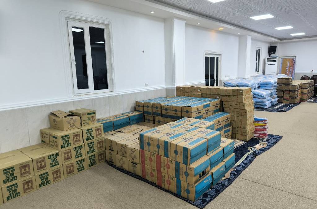 سبدهای غذایی ماه مبارک رمضان 1447 در بین نیازمندان گرامی توزیع گردید